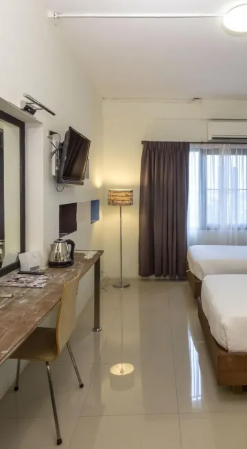 ห้องพักได้ 3 คน-ปลอดบุหรี