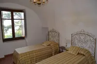 Characteristic nineteenth-century farmhouse. Typical residence