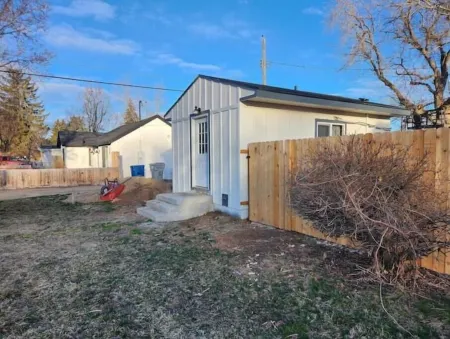 Tiny home with cabin vibes
