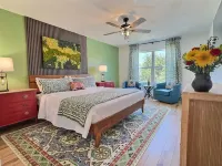 Free Wood! Walk to Town! Hot Tub, Arcade Pub, Fire Pit! Private, Gated Community