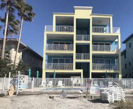 Sunset from your Balcony! Beachfront, 2/2, Heated Pool, UNIT 406