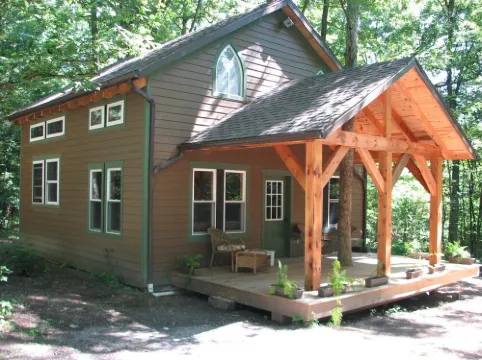 Cabin on the North Country Trail and close to the Clarion River. Open all Year.