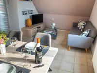 Apartment Morgenstern 85 sqm on 2 floors with loggia in a quiet location 센덴호스트 호텔