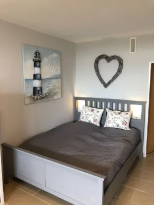 My realm (Süssau) with loggia and sea view