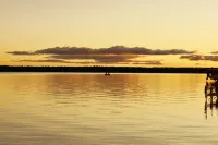 Where eagles soar, the sun sets low and the deer are friendly.