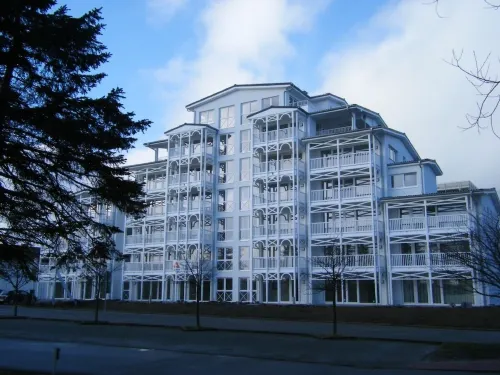 Penthouse Ostseeblick, ocean, sauna, whirlpool and fire place