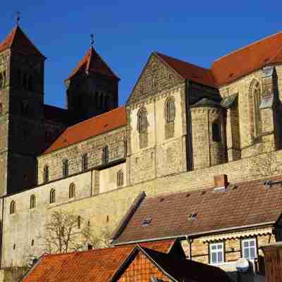 holiday home on Mühlenberg in Westerhausen with garage on the edge of the Harz Hotel Exterior