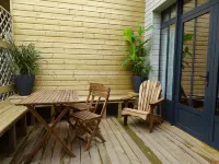 Seaside 2/5 People "JACUZZI and Private Sauna Option PAYABLE Hotels in Fecamp