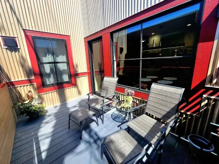 Downtown Whitefish awaits you at Central Ave Suite, Modern luxury.