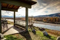 Riverfront property with the best views in Paradise valley!