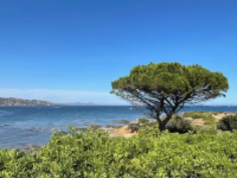 VILLA DE CHARME, GOLFE St TROPEZ, AU CALME, BELLE VUE DEGAGEE, PISCINE CHAUFFEE 普朗－德拉圖爾酒店