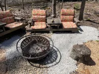 A yurt in the trees.  Close to Portland but close to nature.  Treeyurt Maine Hotels near Eartha Globe