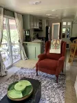 Cozy newly remodeled camper with hot tub and fire pit close to hiking/kayaking