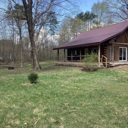Newly remodeled log cabin next to beautiful Wisconsin River- Rivers Edge Cabin