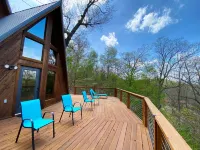 🌟 Lakeview Haven 🌟 A-Frame Treehouse Beaver Lake