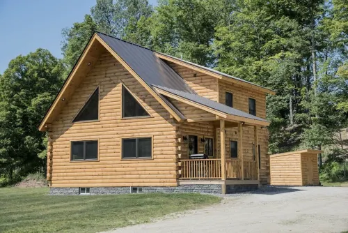 Stay on Kingdom Trails in a four bedroom cabin!
