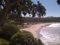 Oceanfront Hawaiian-style Beach House