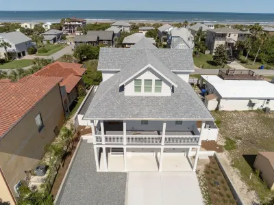 "Just Beachy" ~ Luxurious Beach Home w/Pool/Spa!