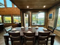 NEW Pool Cabin/Mountain Views/Hot Tub/Fire Pit/4 Arcades/Pool Table/Shuffleboard