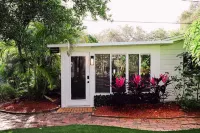 Mango Tree Cottage on a bike trail