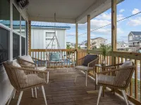 Water View House Topsail Beach with Golf Cart- Top Unit