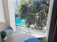 Cute Poolside Unit, 2 Miles from the Beach