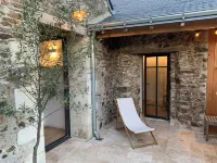 Französisches Landhaus im Anjou, in den Weinbergen, in Loire- und Schlössernähe