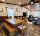New Farmhouse Chic Cabin - Minutes from Lakes, Rivers, & Recreation - Sleeps 6