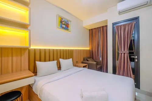 Homey and Stylish Studio Room at Transpark Cibubur Apartment - Park Yeri