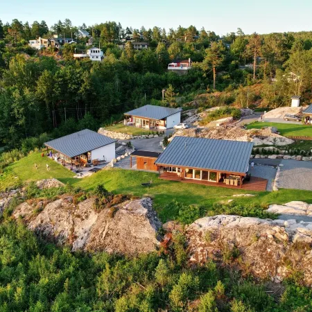 Funky Cabin with a Panoramic View of the Oslofjord