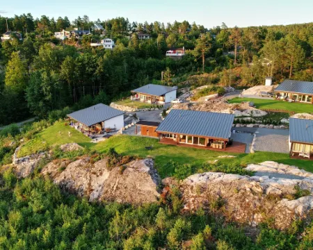 Funky Cabin with a Panoramic View of the Oslofjord Hotels in Frogn