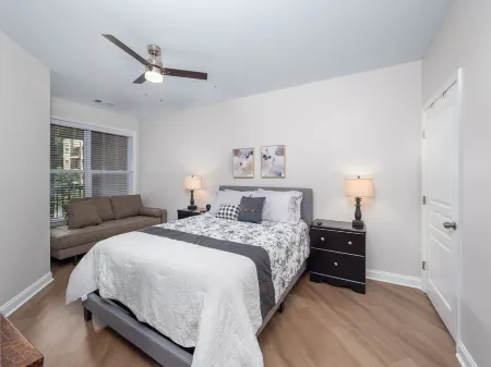 Courtyard Views and Attached Parking - Elegant Urban Sanctuary