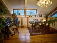 Romantic Spa Villa with Fireplace by the Lake Hotels in Hedemora