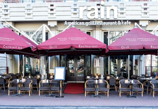 호텔 테라스 전경