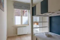 허스웰 - 바다에서 몇 걸음 떨어진 현대적인 가족 플랫