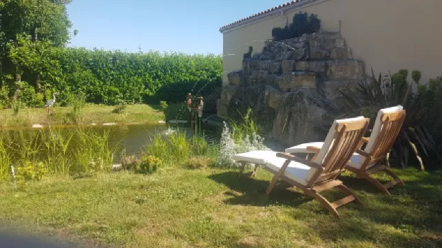 Ruffec charente House peaceful and pleasant setting with park and near ts shops