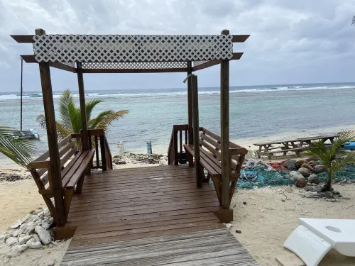 Only steps to the beach