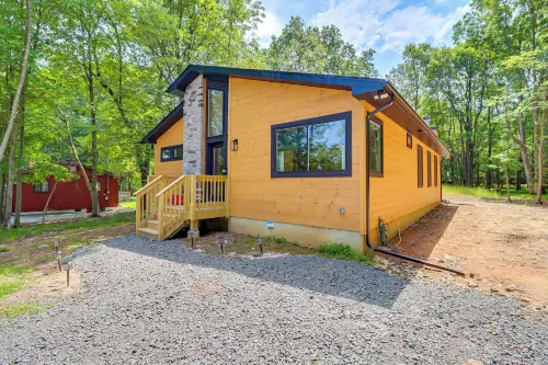 Private Hot Tub Charming Poconos Cabin! - Boutique