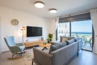 Stylish Seaside Escape with Balcony