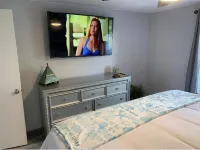 Very clean, close to the beach and great for long term stays as well. Huge yard