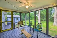 鄉村隱居地，帶火坑＜1英里到河邊！