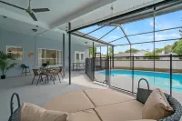 Private Pool and Sunny Patio Retreat - Chic Spacious Oasis