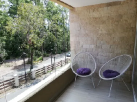 Apartment near the center. New, very welcoming.