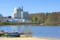 Penthouse apartment with a fantastic view of Lake Segeberger See Hotels in Bad Segeberg