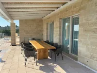 Blue door Trullo with sea view pool Hotels in Salve