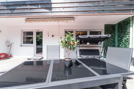 Vacation apartment near Legoland with large terrace