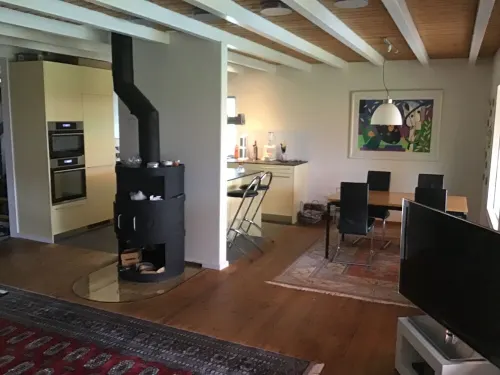 Chalet with swimming pool and panoramic view of the Alps Hotels in Kaltbrunn