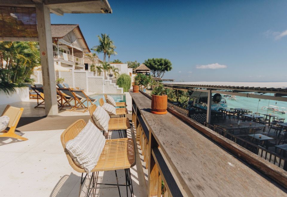 리조트 내 편안한 휴식 공간