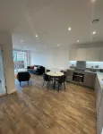 Brand new 1 bed luxury apartment, Balcony with amazing views