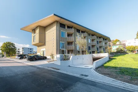 Visimo Apartments Zurich Airport Отели рядом с Аэропорт Цюрих